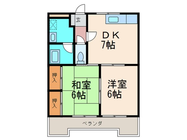 ＳＫ陣の原駅前の物件間取画像